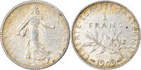 France Franc Coin, Semeuse, Paris, Silver, KM:844.1 -