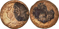 France 2 Sols Coin, 2 sols françois, Lille, Bronze -