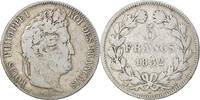 France 5 Francs Coin, Louis-Philippe, Bayonne, Silver -