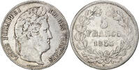 France 5 Francs Coin, Louis-Philippe, Lille, Silver -