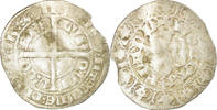 France Gros Coin, Flanders, Louis II, Silver, Boudeau:2230 -