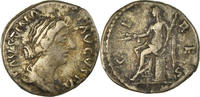 Denarius Coin, Faustina II, Rome, Silver, RIC:669 -