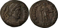 Half Maiorina Coin, Valentinian I, Thessalonica, Copper -