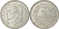 France 5 Francs Coin, Lavrillier, Castelsarrasin, Aluminum -