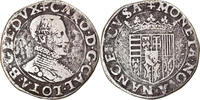 France Teston Coin, LORRAINE, Charles III, Teston, Nancy, Silver -