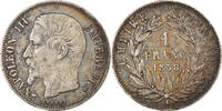 France Franc Coin, Napoleon III, Napoléon III, Paris -