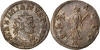 Aurelianus Coin, Maximianus, Lyon, Billon, RIC:408 -
