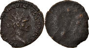 Antoninianus Coin, Quintillus, Uncertain Mint, Incuse strike -