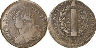 France 2 Sols Coin, 2 sols français, Strasbourg, Bronze -