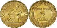 France 2 Francs Coin, Chambre de commerce, Paris -