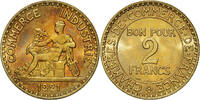 France 2 Francs Coin, Chambre de commerce, Paris -