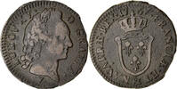 France Sol Coin, Louis XV, Sol d'Aix, Aix-en-Provence, Collection -