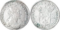 France 1/12 Ecu Coin, DOMBES, Anne-Marie-Louise d'Orléans, Trévoux -