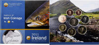 Ireland Set 1 ct. - 2 Euro Animals of Irish Coinage, Salmon, BU -