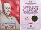 Italy 2 Euro Count of Cavour, Rome, Bimetallic -