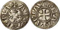 France Denarius Coin, Auvergne, Évêché de Clermont, Clermont -