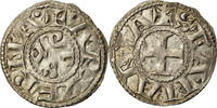 France Denarius Coin, Auvergne, Évêché de Clermont, Clermont -