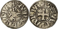 France Denarius Coin, Auvergne, Évêché de Clermont, Clermont -