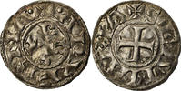 France Denarius Coin, Auvergne, Évêché de Clermont, Clermont -