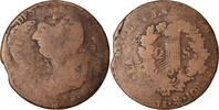 France 2 Sols Coin, 2 sols français, Strasbourg, Double-strike -