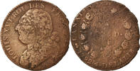 France 12 Deniers Coin, Louis XVI, 12 deniers françois, Paris -