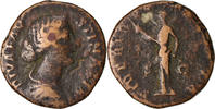 Sestertius Coin, Faustina II, Roma, Bronze, RIC:1716 -