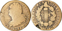 France 2 Sols Coin, Louis XVI, Orléans, Bronze, Gadoury:25 -