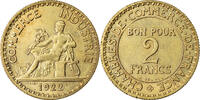France 2 Francs Coin, Chambre de commerce, Paris -
