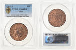 France 10 Centimes Coin, Napoleon III, Napoléon III, Paris, PCGS -