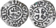 France Denarius Coin, Anjou, Foulques IV, Angers, Silver -