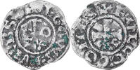 France Denarius Coin, Anjou, Foulques IV, Angers, Silver -