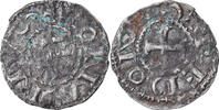 France Denarius Coin, Bretagne, Conan III, Rennes, Silver -