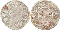 France Denarius Coin, Bretagne, Conan III, Rennes, Silver -