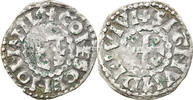 France Denarius Coin, Herbert I, Le Mans, Immobilized type, Silver -