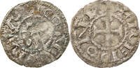France Denarius Coin, Bretagne, Conan III, Rennes, Silver -