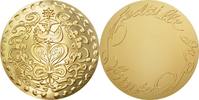 France Medal The Fifth Republic, Arts & Culture, Gilt Bronze -