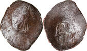 Aspron trachy Coin, Isaac II Angelos, Constantinople -