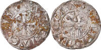 France Denarius Coin, Champagne, Thibaut II, Provins, Silver -