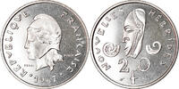 New Hebrides 20 Francs Coin, Paris, ESSAI, Nickel, KM:E3 -