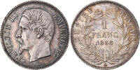 France Franc Coin, Napoleon III, Napoléon III, Paris -