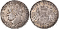 German States 2 Gulden Coin, HESSE-DARMSTADT, Ludwig II -