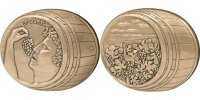 France Medal The Fifth Republic, Flora, Bronze -