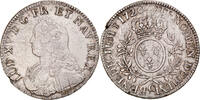 France Ecu Coin, Louis XV, Écu aux branches d'olivier, Caen -