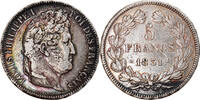 France 5 Francs Coin, Louis-Philippe, Toulouse, Silver -