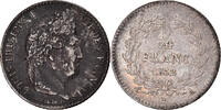 France 1/4 Franc Coin, Louis-Philippe, Paris, Silver -