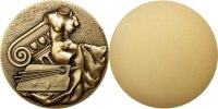 France Medal The Fifth Republic, Arts & Culture, Bronze -