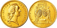 France Medal Louis XV, First wedding of Louis-Ferdinand, Gold -