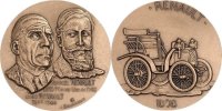 France Medal The Fifth Republic, Automobile, Bronze -