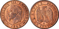 France Centime Coin, Napoleon III, Napoléon III, Bordeaux -