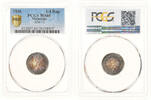 Mauritius 1/4 Rupee George V, London, Silver, PCGS, KM:15 -